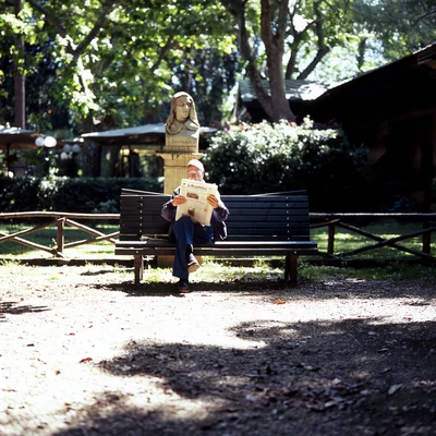 Parkbench Villa Borghese