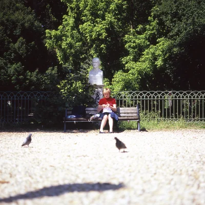 Parkbench Villa Borghese