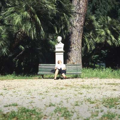 Parkbench Villa Borghese
